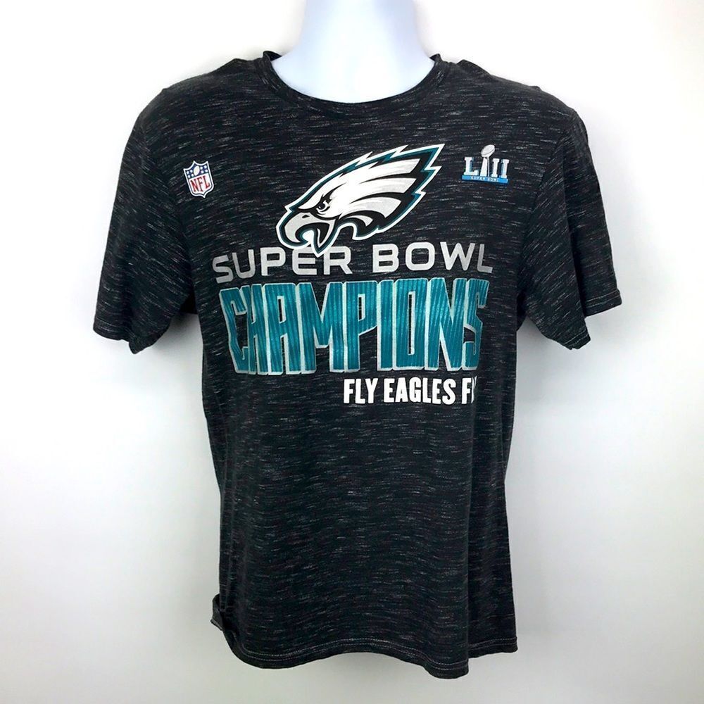 Philadelphia Eagles Super Bowl Champions Licensed NFL Shirt Size Small